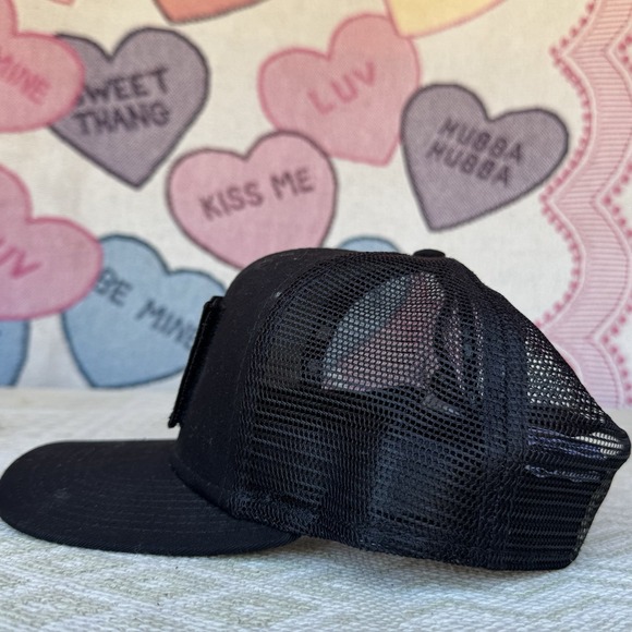 Black‎ New Era 9Forty Hat Cap USA Flag Snap Back Mesh - Picture 3 of 7